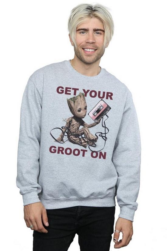 Marvel Guardians Of The Galaxy Get Your Groot On Sweatshirt 1