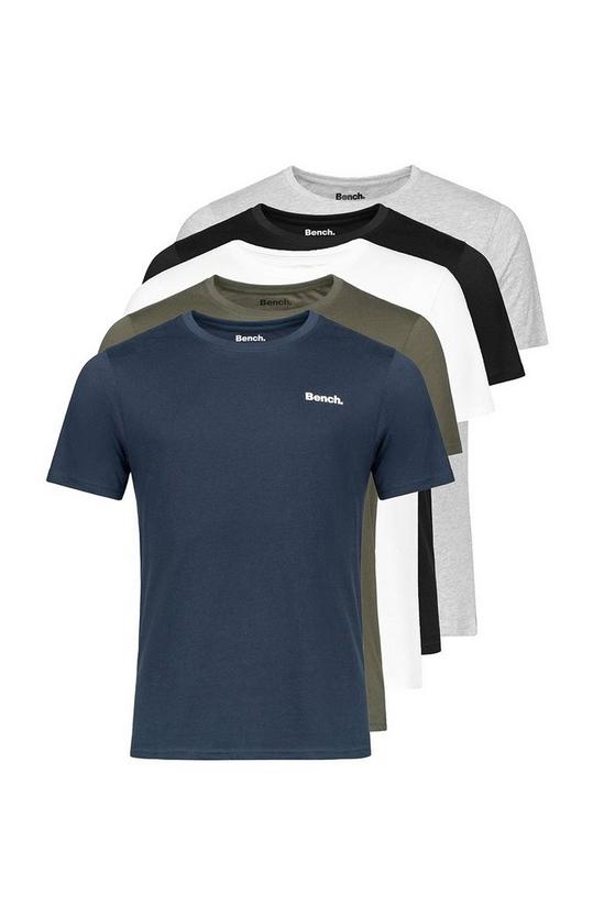 T-Shirts | 5 Pack Cotton 'Oliver' T-Shirts | Bench