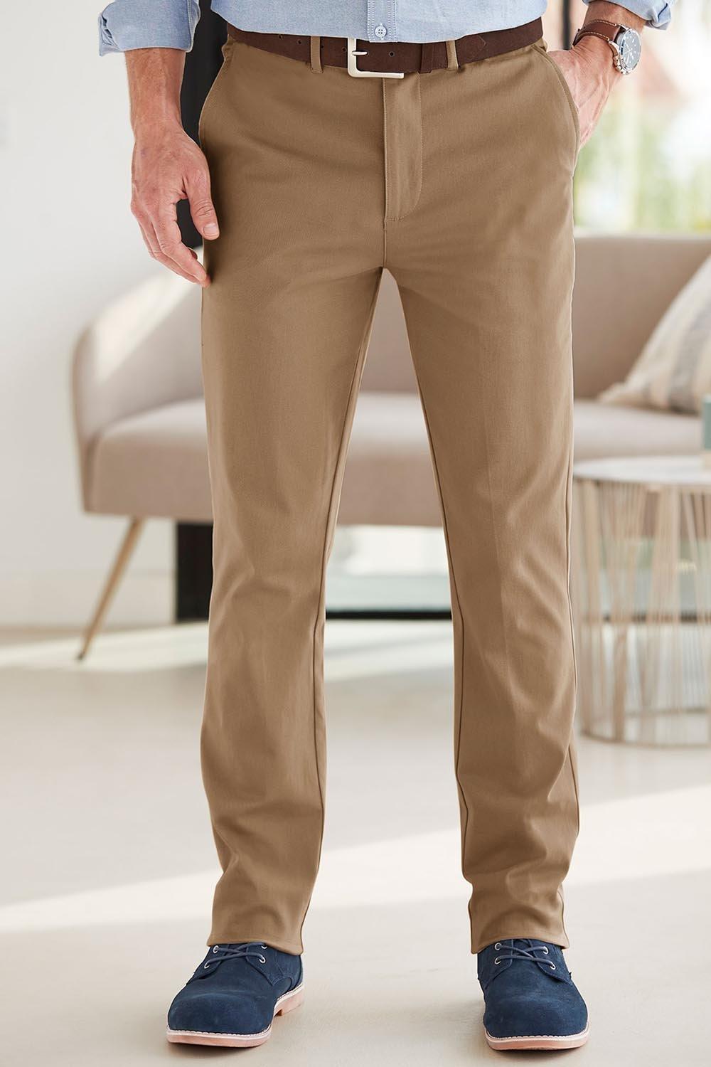 Men's Trousers | Pleated & Pull on Trousers | Cotton Traders