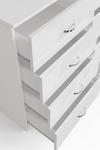 FWStyle High Gloss White 8 Drawer Chest Of Drawers thumbnail 4