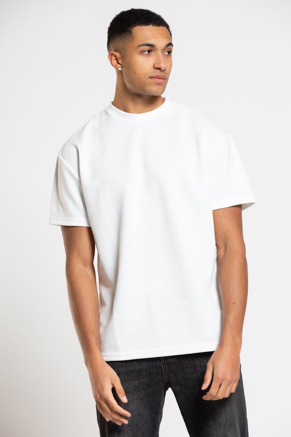 T-Shirts | Crew Neck Logo Short Sleeve T-Shirt | Blank Essentials