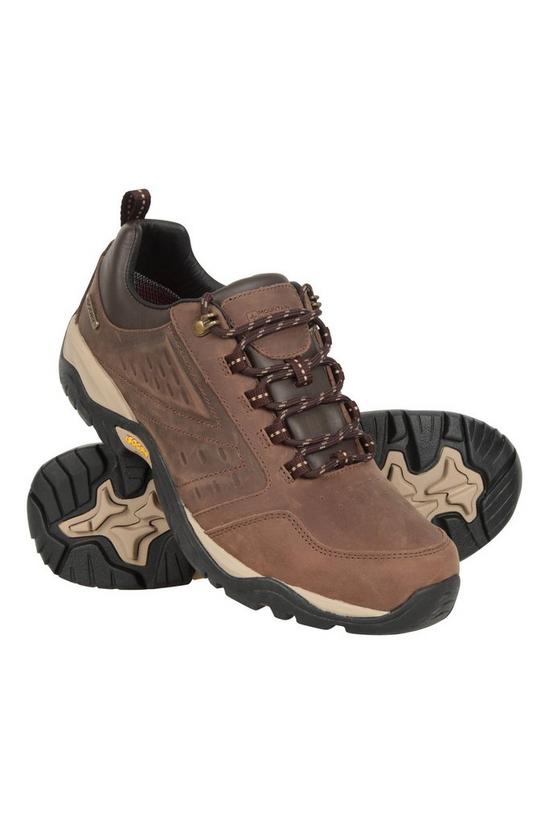 Mountain Warehouse 'Pioneer II' Waterproof Extreme IsoGrip Leather Walking Shoe 2