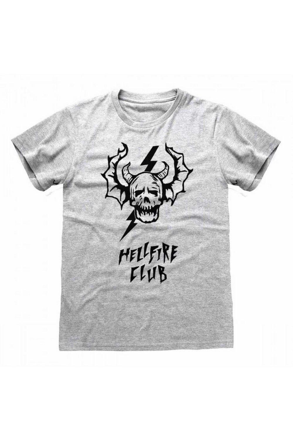 T-Shirts | Hellfire Skull T-Shirt | Stranger Things