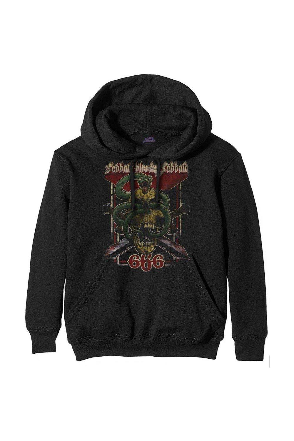 Hoodies & Sweatshirts | Bloody 666 Pullover Hoodie | Black Sabbath