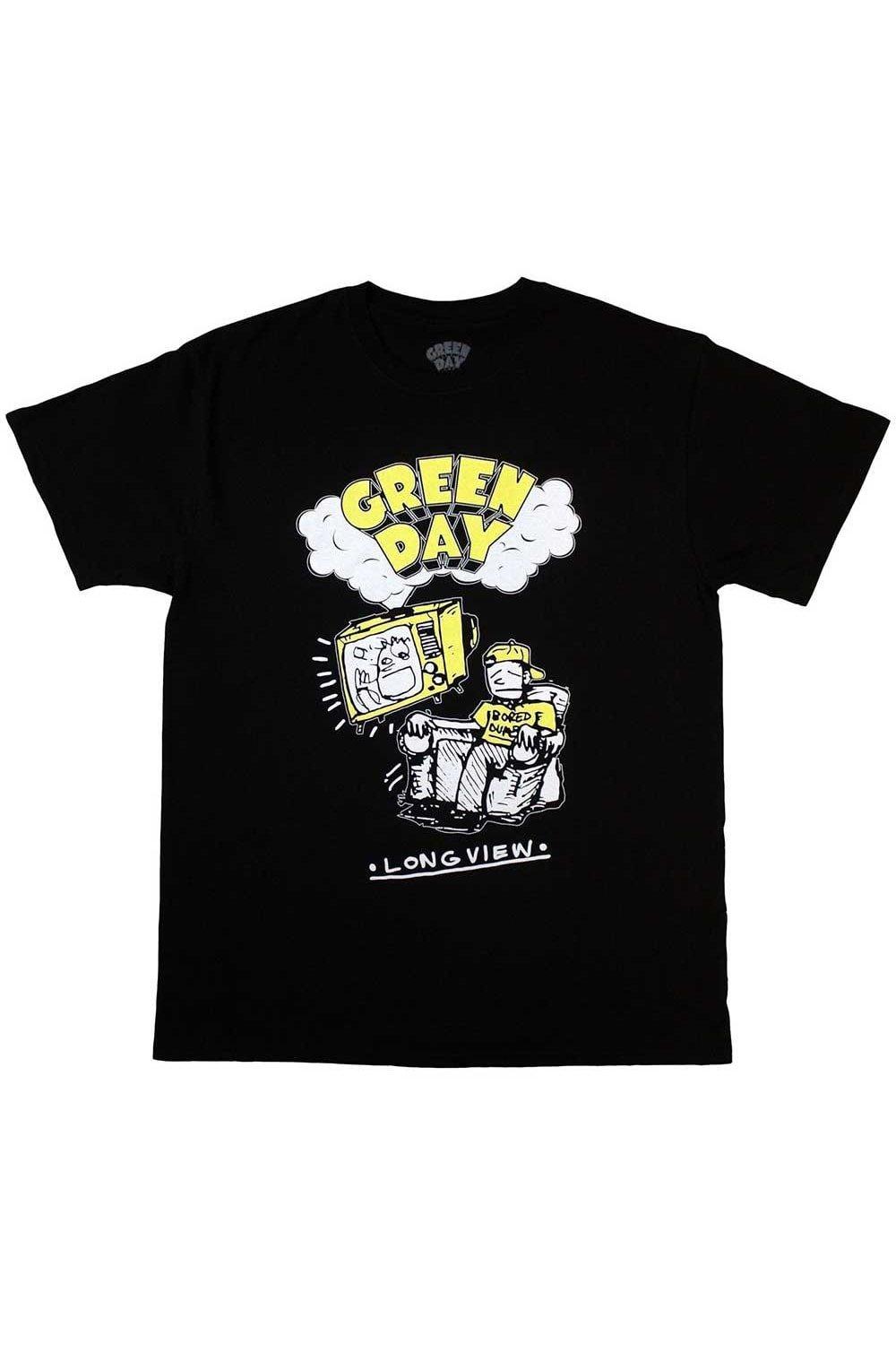 T-Shirts | Longview Doodle T-Shirt | Green Day