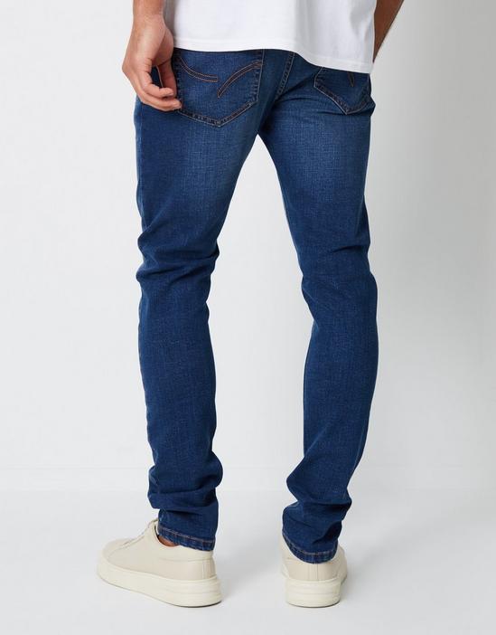 Jeans | 'Pendlebury' Skinny Fit Jeans With Stretch | Threadbare