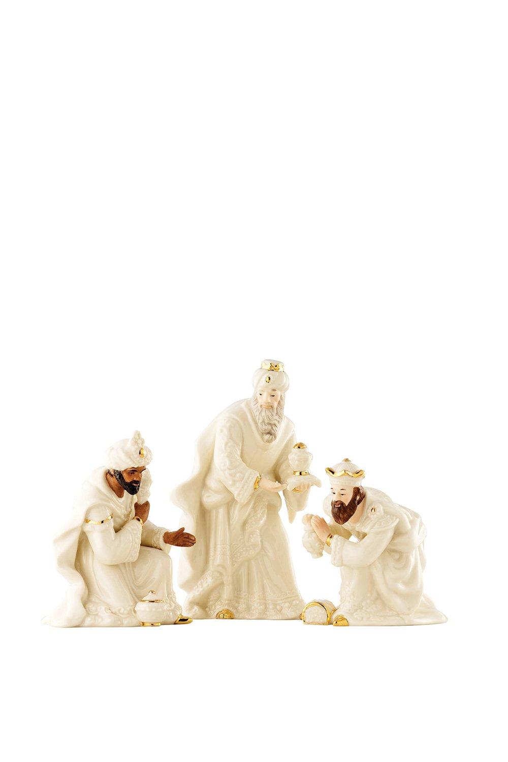 Christmas Decorations Nativity Three Kings Set Belleek Living