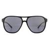 Bvlgari Aviator Black Grey Polarized Sunglasses thumbnail 1