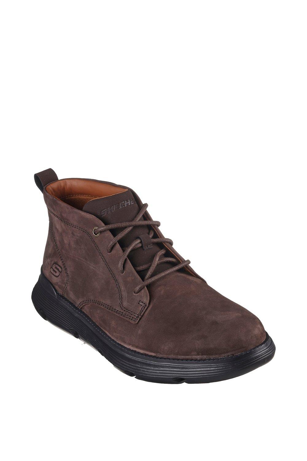 Boots | Garza Fontaine Leather Chukka Boot | Skechers