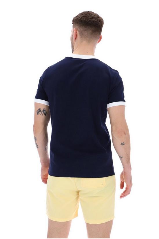 Sergio Tacchini Master T Shirt Navy Yellow 2